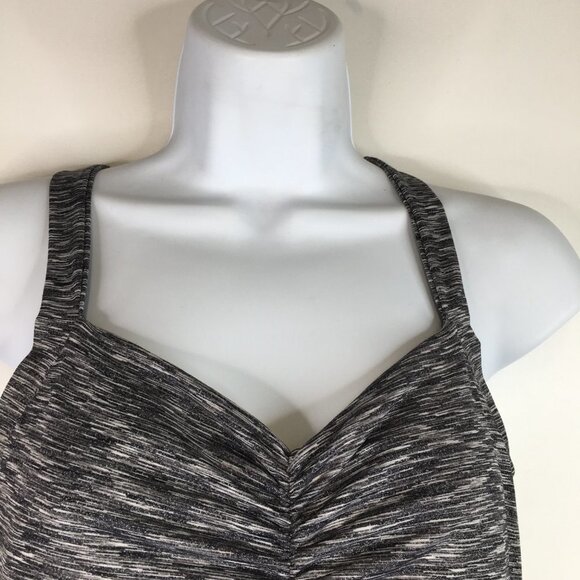 Prana Amaya Sleeveless Heathered Gray/ Charcoal Athletic Dress Size M - Picture 5 of 11